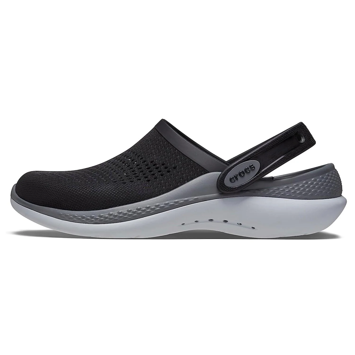 Crocs Literide Black with Grey - Image 2
