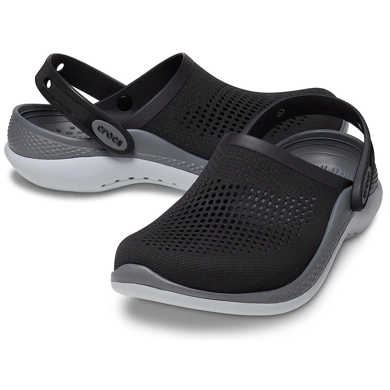 Crocs Literide Black with Grey - Image 5