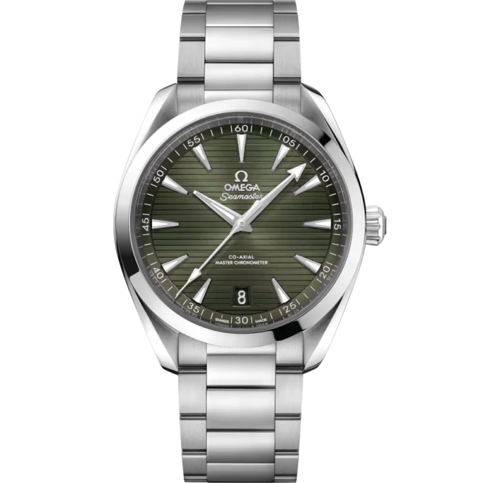 Omega Seamaster Aqua Terra 150M Co‑Axial Master Chronometer Green Dial Men 41MM
